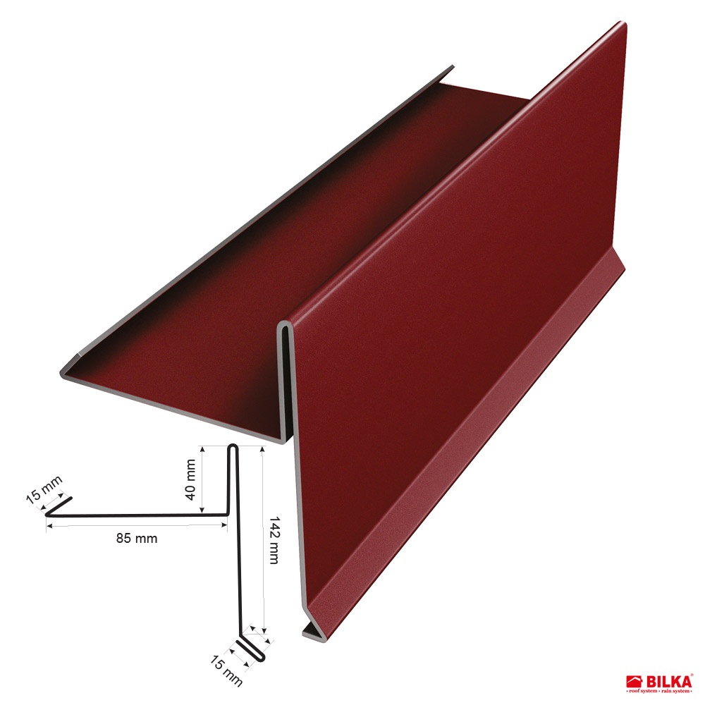 accesorii acoperis - Bordură fronton sub țiglă